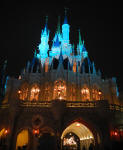 Walt Disney World Castle 4th of July