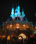 Walt Disney World Castle 4th of July