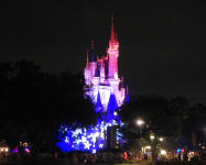 Walt Disney World Castle 4th of July