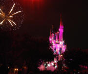 Walt Disney World Castle 4th of July