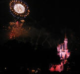 Walt Disney World Castle 4th of July